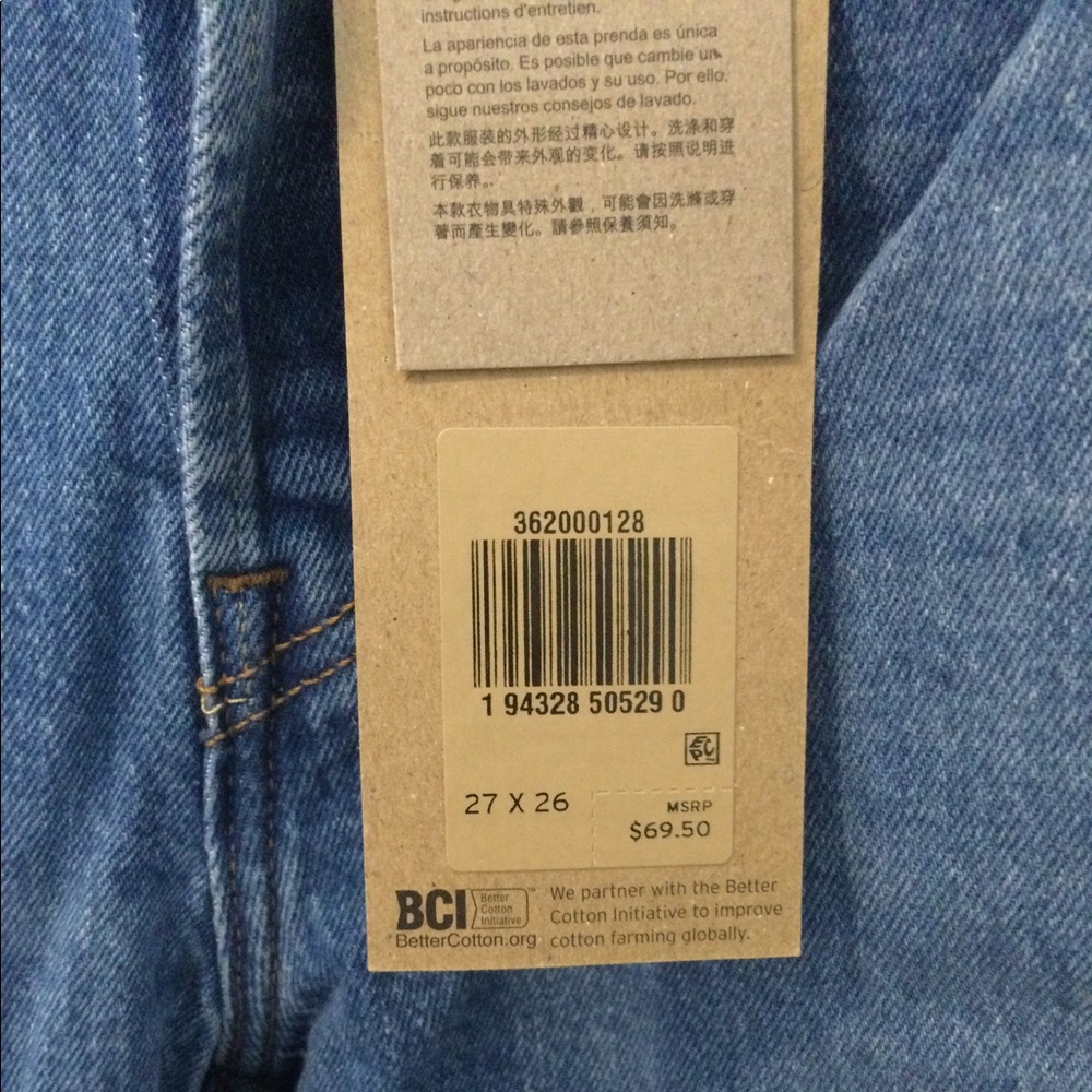 Levi’s 501 Original Cropped 27x26 Women’s Jeans - Picture 4 of 14